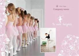Children's Ballet School Calendar Template