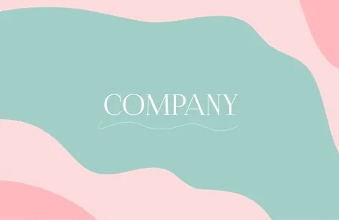 Elegant Euro business card template with abstract background