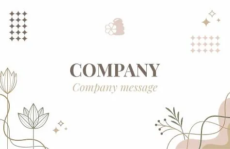 Cosmetologist's business card template