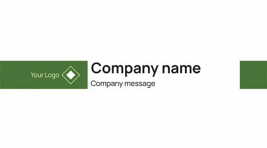 Universal business card template 