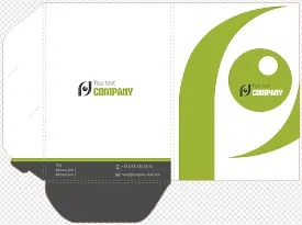 Ophthalmology Center Folder Template