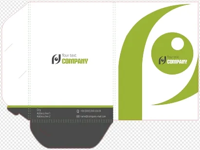 Ophthalmology Center Folder Template