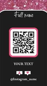 Online cosmetics store business card template