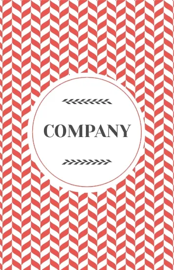 Template for a simple abstract Euro business card
