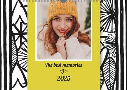 The best memories calendar template