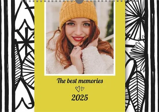 The best memories calendar template