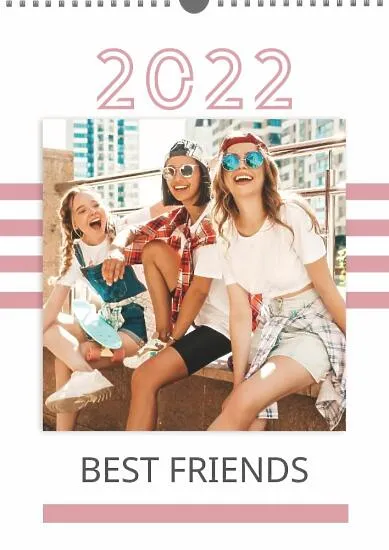 Best Friends Calendar Template