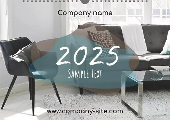 Wall Advertising Calendar Template