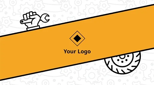 Tire Fitting business card template