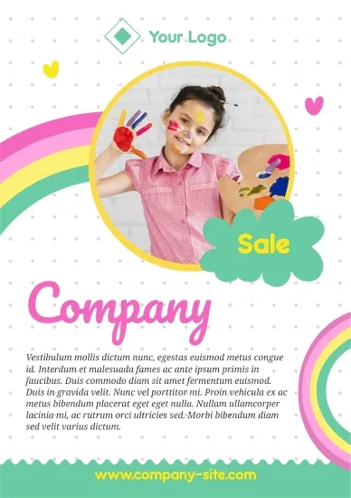 Art School Poster Template