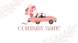 Wedding Organizers' business Card Template