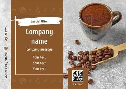 Coffee Shop poster Template