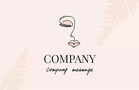 Make-up artist's business card template