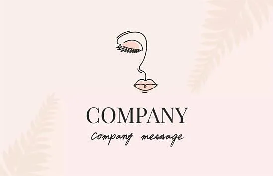 Make-up artist's business card template