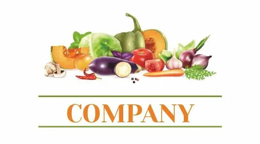 Farmer's business card template