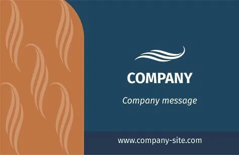 Universal business card template