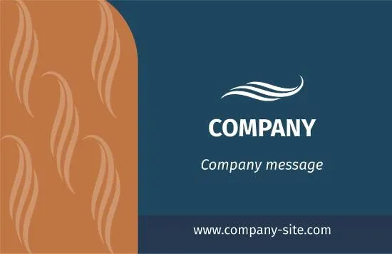 Universal business card template