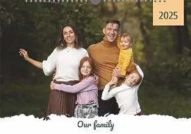 Our family calendar template