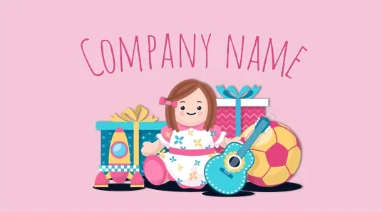 Toy Store business card template