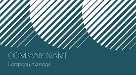 Universal business card template