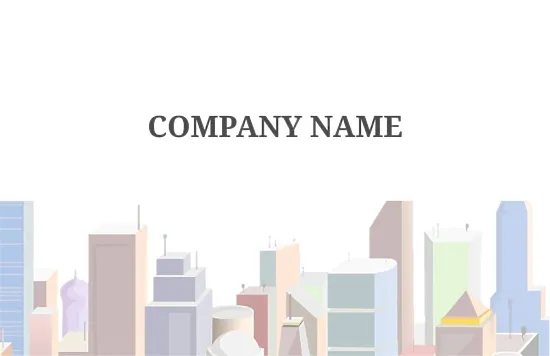 Developer's business card template