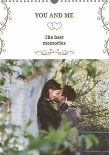 Calendar template for lovers