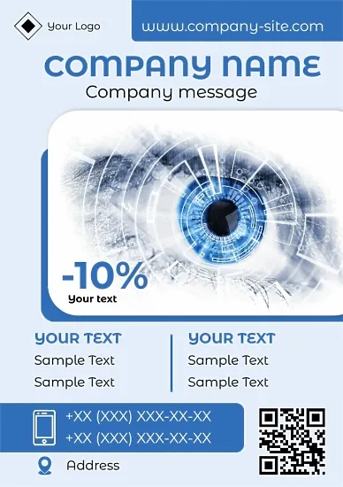 Ophthalmology Clinic poster Template