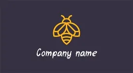 Beekeeper's business card template