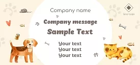 Vet Clinic Flyer Template