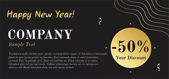 New Year's Flyer Template