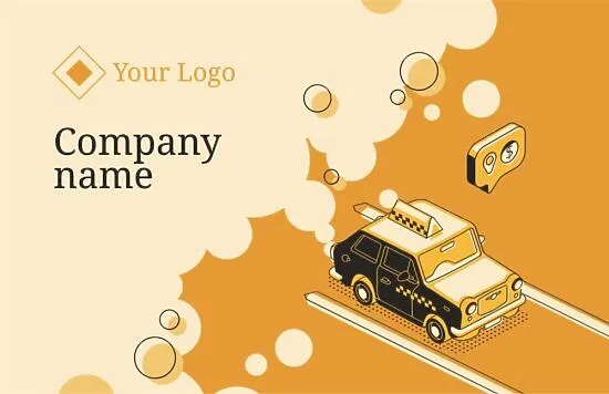 Car wash business card template