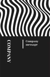 Stylish business card template