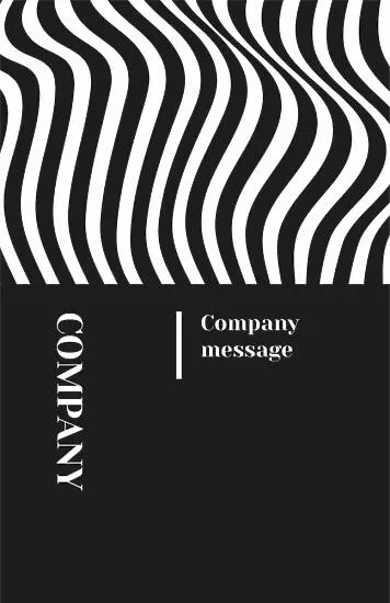 Stylish business card template