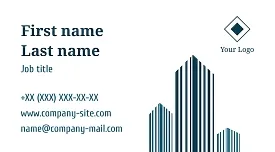 Realtor's business card template