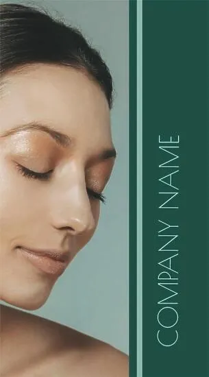 Cosmetologist's business card template