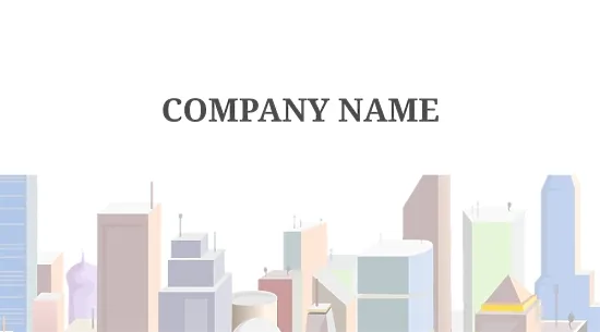 Developer's business card template