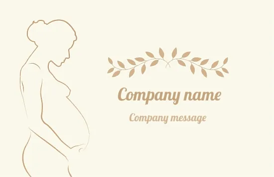 Perinatal Center business card template