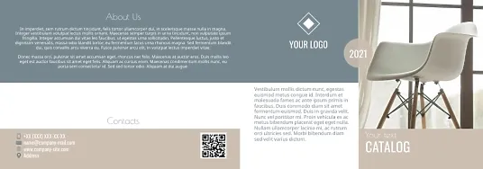 Interior catalog template