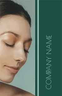 Cosmetologist's business card template