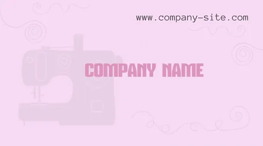 Seamstress business Card Template