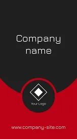 Stylish business card template