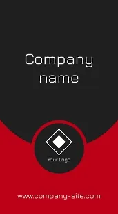 Stylish business card template