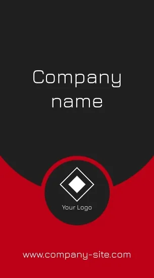 Stylish business card template