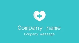 Medical Center business card template
