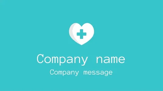 Medical Center business card template
