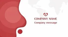 Medical Center business card template
