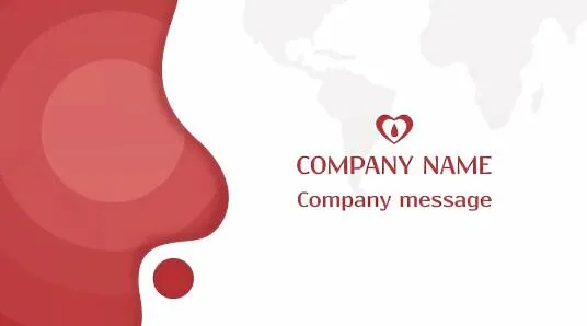 Medical Center business card template