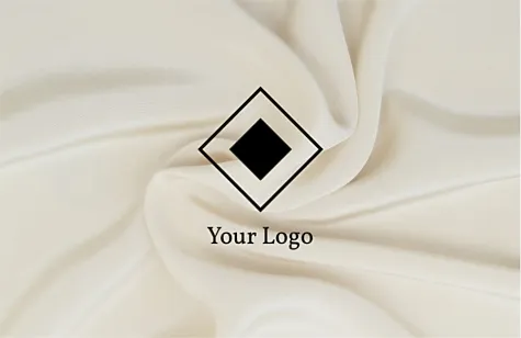 The business card template of the tulle and curtains store