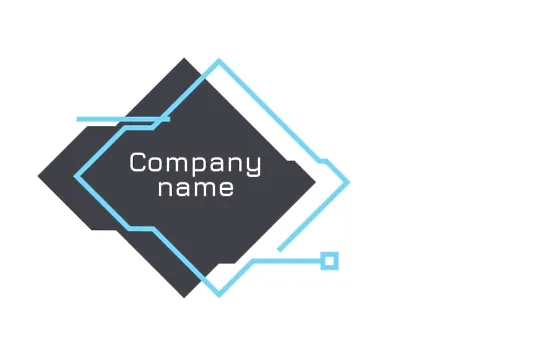 Template for a concise abstract business card