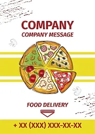 Pizza Shop poster template